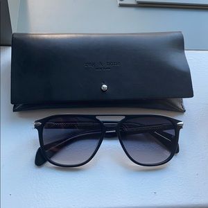 Rag & Bone Black Men’s Sunglasses